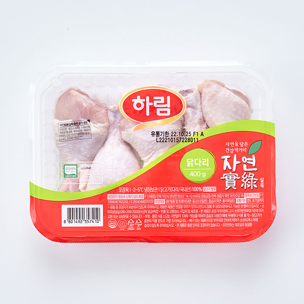무항생제 자연실록 닭다리/북채 (400g)