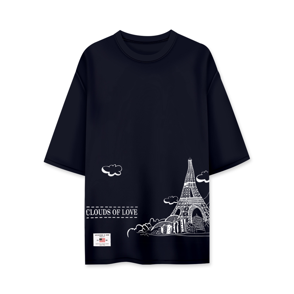티짱 에펠탑 5부 티셔츠