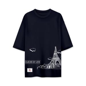 티짱 에펠탑 5부 티셔츠 상품이미지