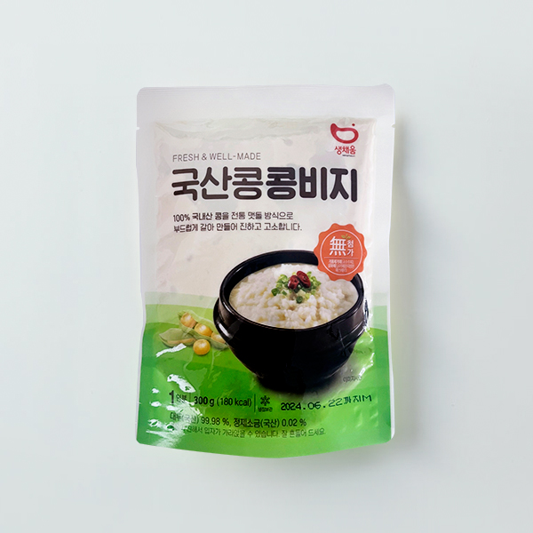 국산콩 콩비지 (300g)