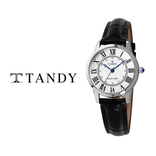 [입점특가][TANDY]  탠디 클래식 가죽 커플 손목시계 T-1714 화이트