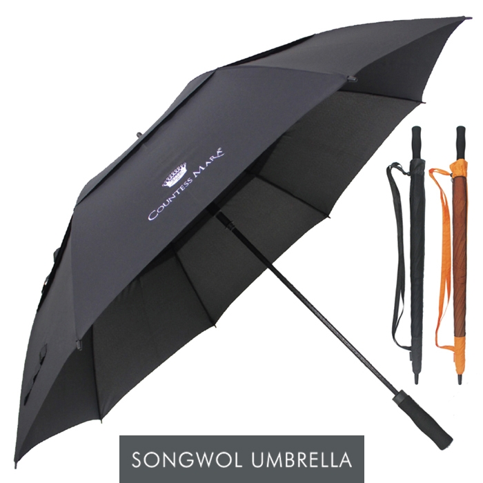 송월 카운테스마라 장우산 방풍80 우산 1매