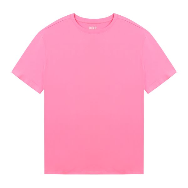 [DEEP] 스판 반팔티셔츠(핑크)