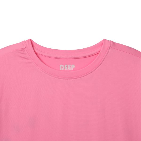[DEEP] 스판 반팔티셔츠(핑크)