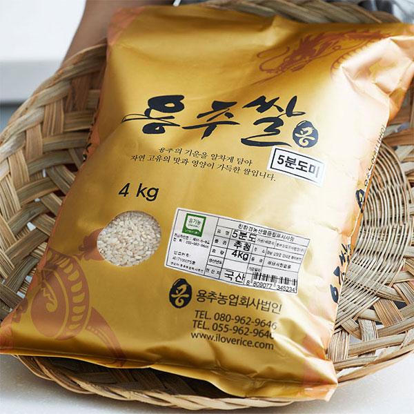 [23년산]용추 유기농 오분도미 (4kg, 단일품종)