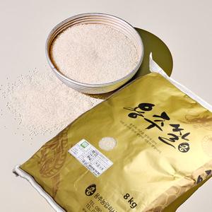 [23년산]용추 유기농 백미 (8kg, 단일품종) 상품이미지