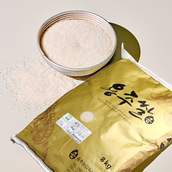 [23년산]용추 유기농 백미 (8kg, 단일품종)