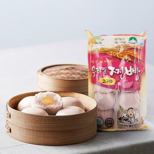 우리밀 고구마 찐빵 (10입/500g) 상품이미지