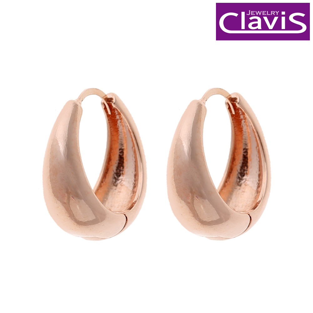 Clavis [클라비스] 14k 크레센도 원터치 귀걸이 CL14kp EGP101