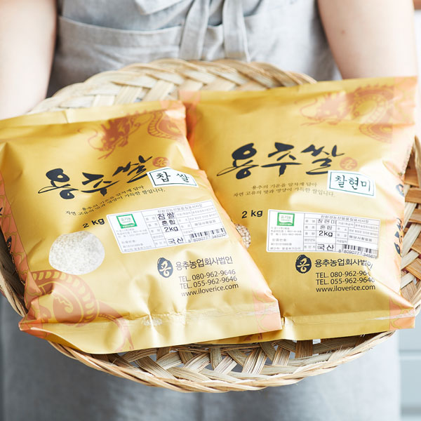 [23년산]용추 유기농 찰현미 (2kg) 대표이미지 섬네일