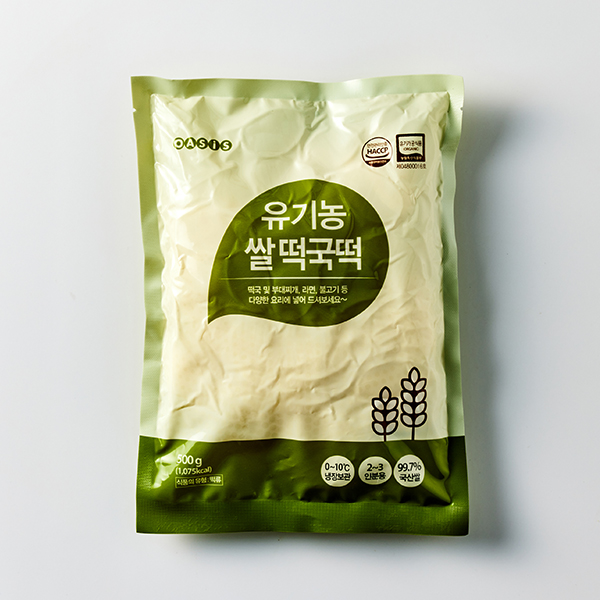 유기농 쌀 떡국떡(500g)