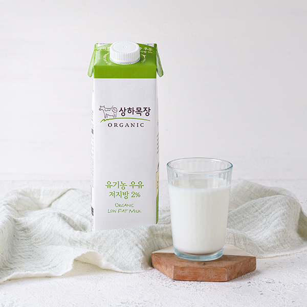 상하목장 유기농 저지방 우유 (900ml)
