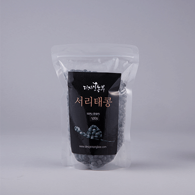 [디자인농부] 서리태콩 (500g, 1kg) 대표이미지 섬네일