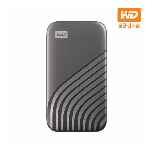 WD My Passport™ SSD 1TB Gray color