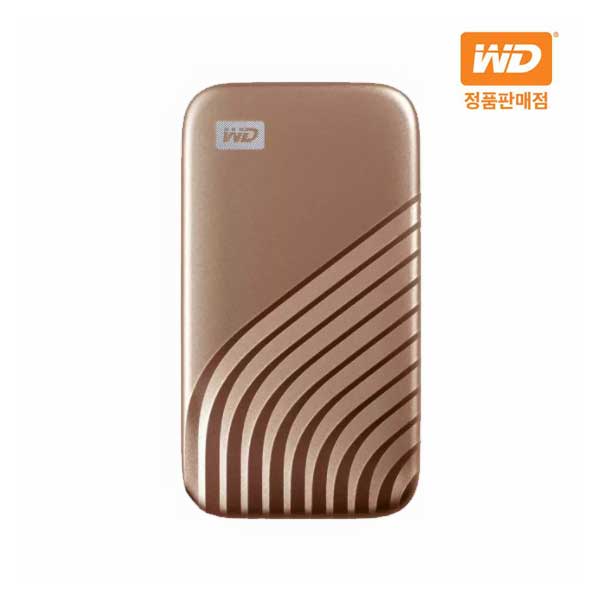 WD My Passport™ SSD 500GB Gold color
