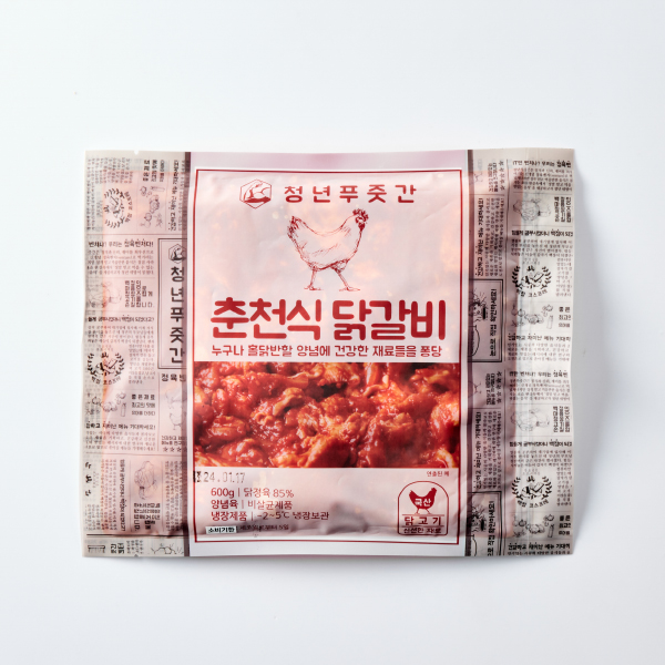 춘천식 닭갈비 (2~3인분, 600g/냉장)