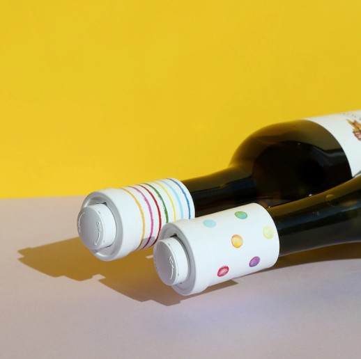 바퀜 진공 와인세이버 위더 (진공 와인 마개) - 레인보우