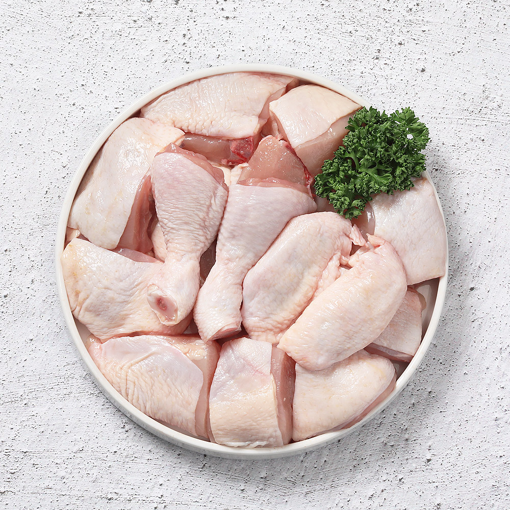 두메산골 당일 손질 국내산 냉장 닭 볶음탕용 절단육 1kg 외 부분육
