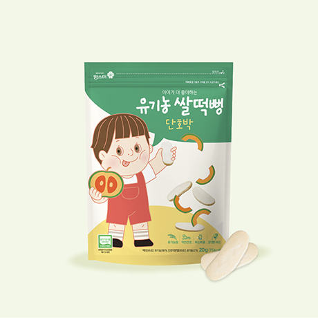 [맘스미]아이간식 쟁여놓기 쌀떡뻥 6봉세트 (백미,당근,단호박)