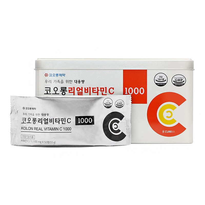 코오롱제약 큐레카 리얼비타민C 1000 300정(10개월분)
