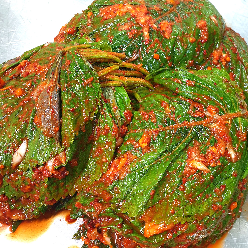 자연락 깻잎김치 국내산 깊고 진한맛 맛있는 김치