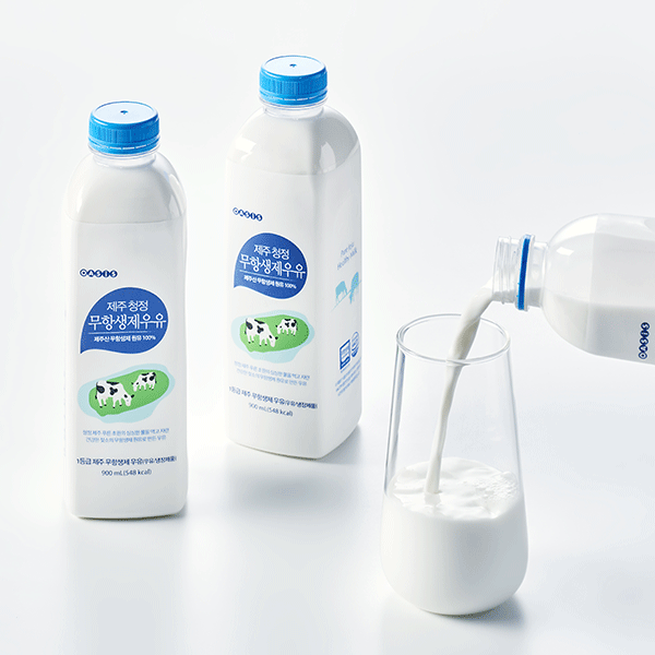 제주청정 무항생제우유(900ml) 상품이미지
