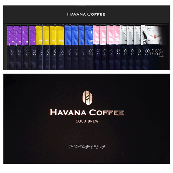 하바나커피 콜드브루 스페셜 컬렉션 커피 선물세트 (20개입)