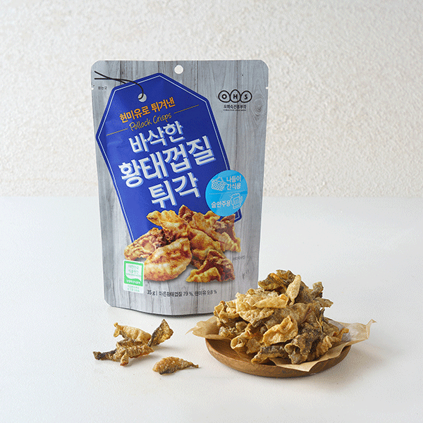 [특가] 식품명인 오희숙 황태껍질튀각(35g)
