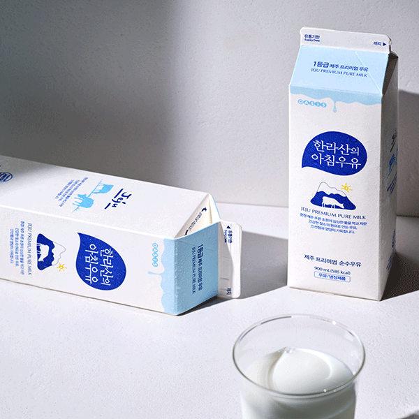 한라산의 아침우유(900ml) 상품이미지