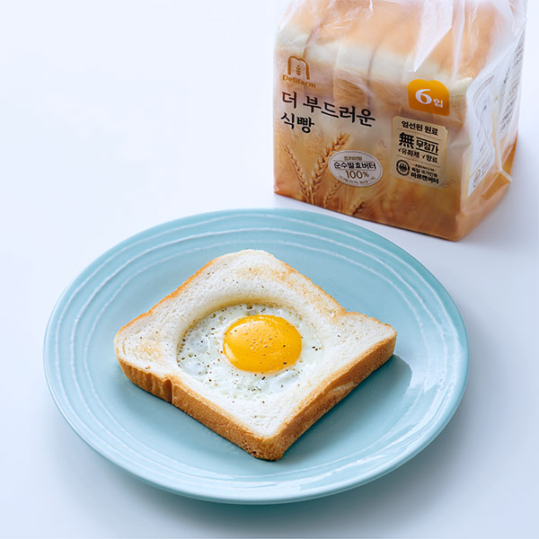 [금주특가] 더 부드러운 식빵(380g) [6입/2cm 두께]