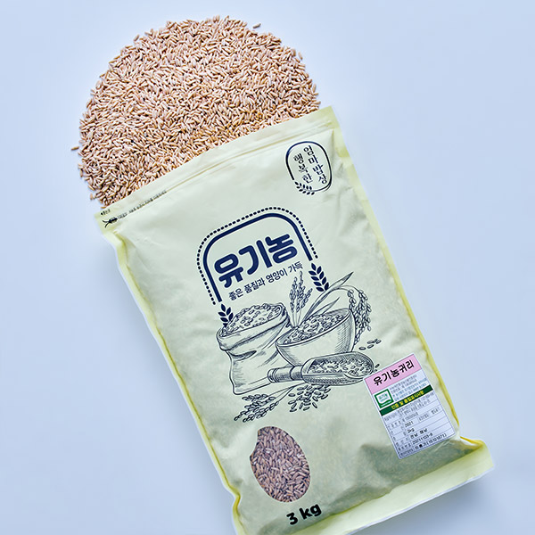 엄마밥상 유기농 귀리쌀(3kg)