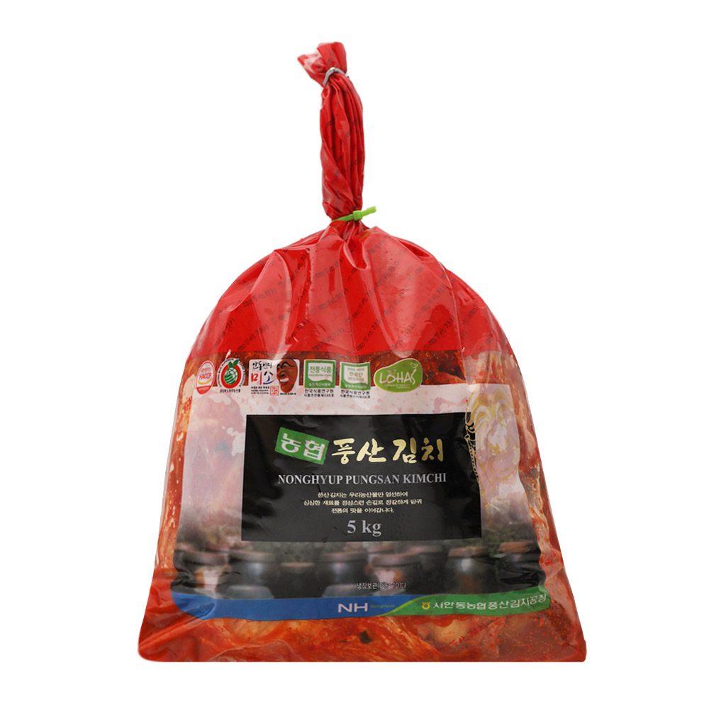 [농협 풍산김치] 맛김치 썰은김치 국내산 100% (5kg/10kg)