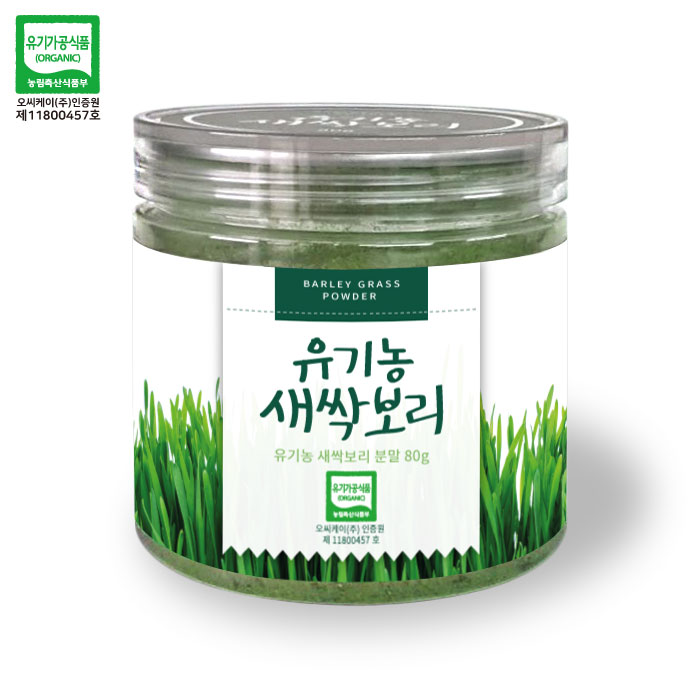 국내산 유기농원료100 유기농새싹보리쉐이크(80g3통)