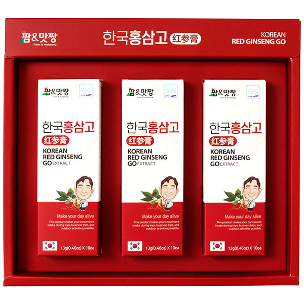  [팜&맛짱] 간편한 스틱으로 한국 홍삼고 13g X30EA 선물세트