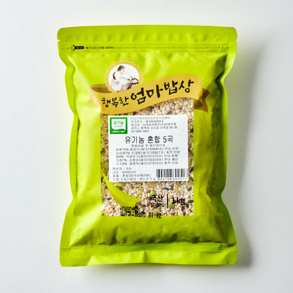 엄마밥상 유기농 혼합5곡(1kg)