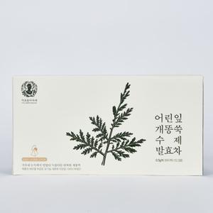[약초밭아낙네] 어린잎 개똥쑥 수제발효차 0.5g x 10티백/30티백 상품이미지