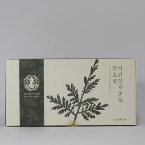 [약초밭아낙네] 어린잎 개똥쑥 유산균 발효환 2g x 30포 상품이미지