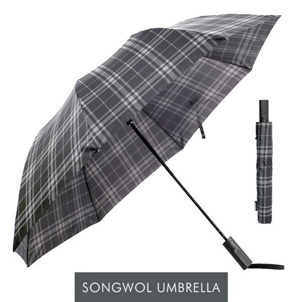 송월 SW 2단 모던체크 우산 1매
