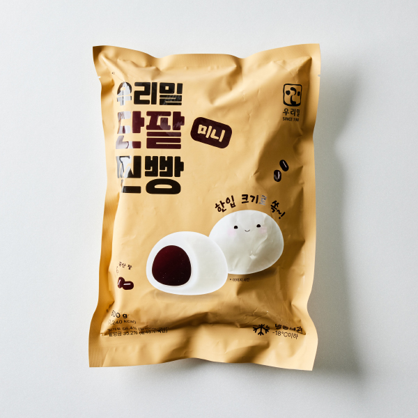 우리밀 단팥 미니 찐빵(500g)
