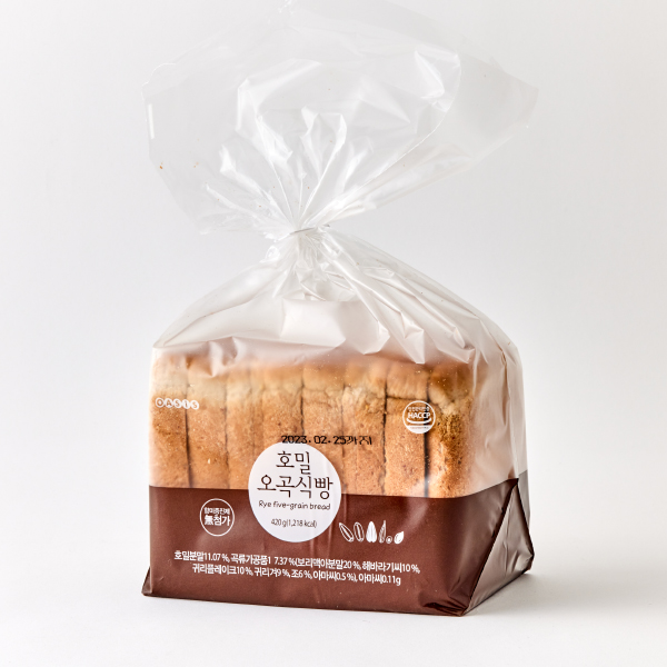 [베이커리행사] 신라명과 호밀 오곡 식빵(420g) 상품이미지