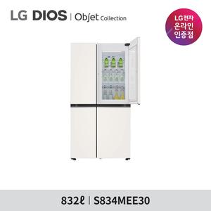 LG 디오스 오브제컬렉션 양문형 냉장고 S834MEE30 상품이미지