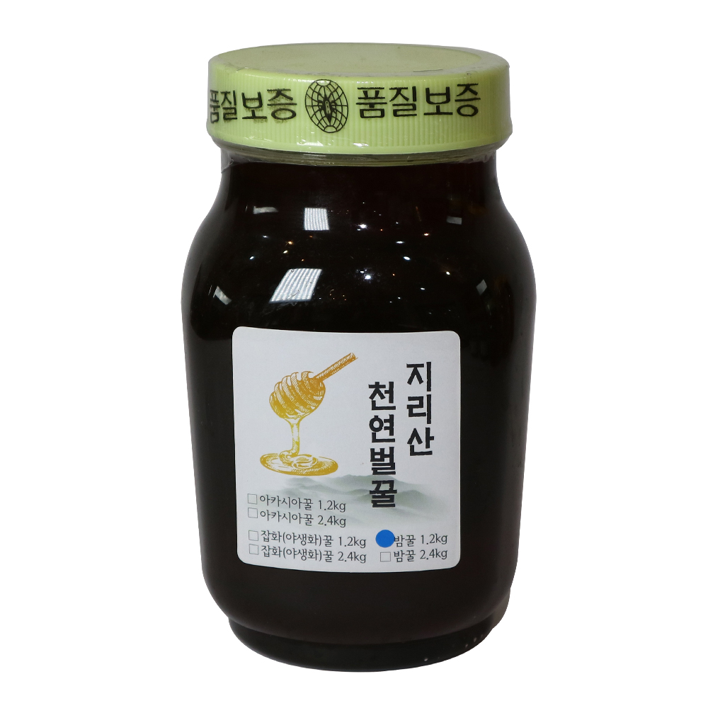 피아골미선씨 지리산 천연 밤꿀 1.2kg