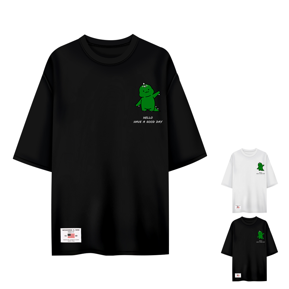 티짱 공룡 5부 티셔츠