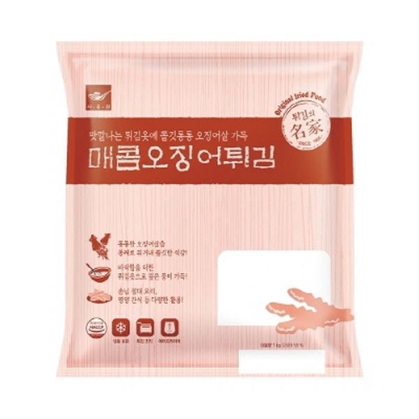 매콤오징어튀김 1kg(사옹원)
