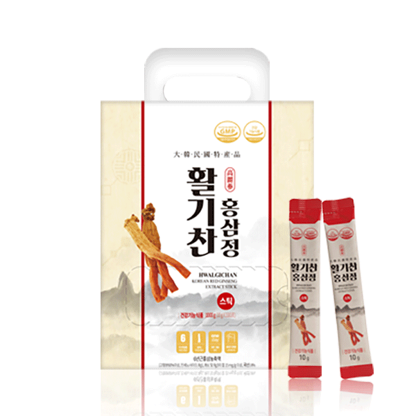 [건보] 활기찬 진안산 홍삼정스틱 10g x 100포 대용량