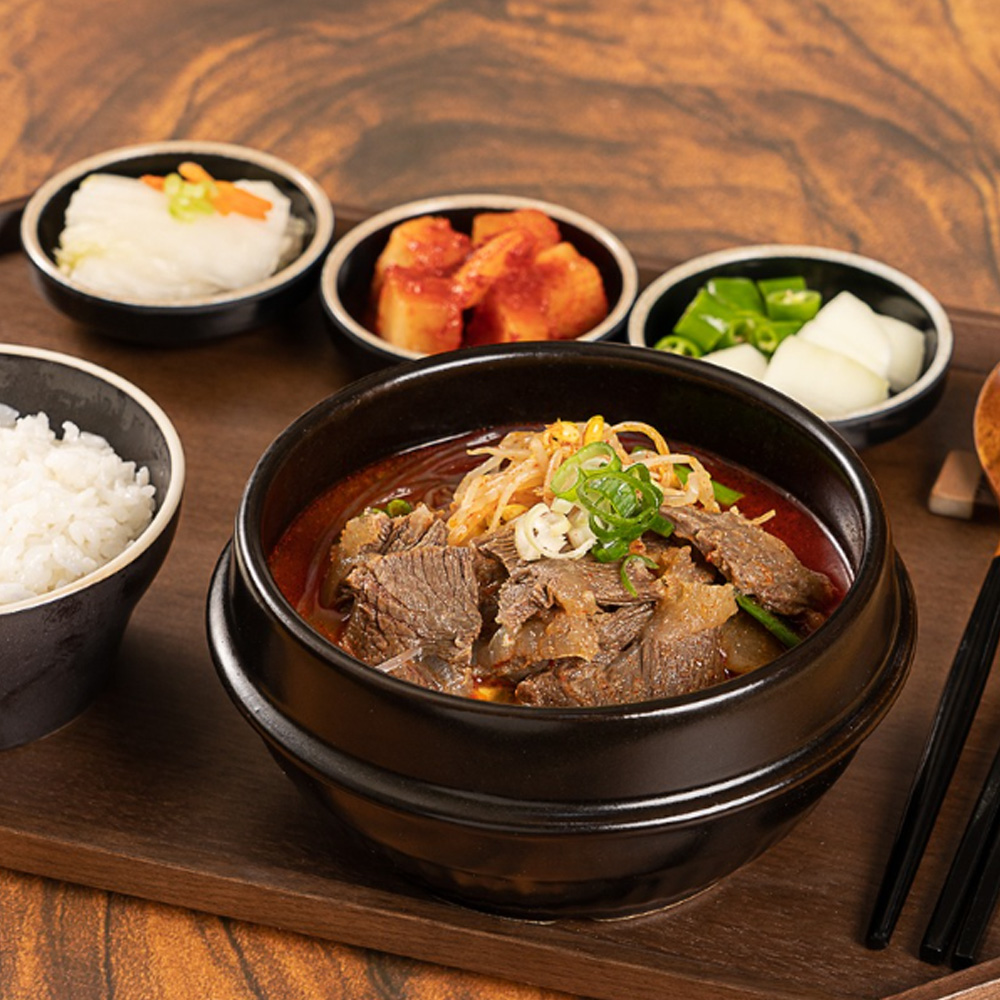 의령소바 가정에서도 손쉽게 먹을 수있는 전통소고기국밥 (3인분)