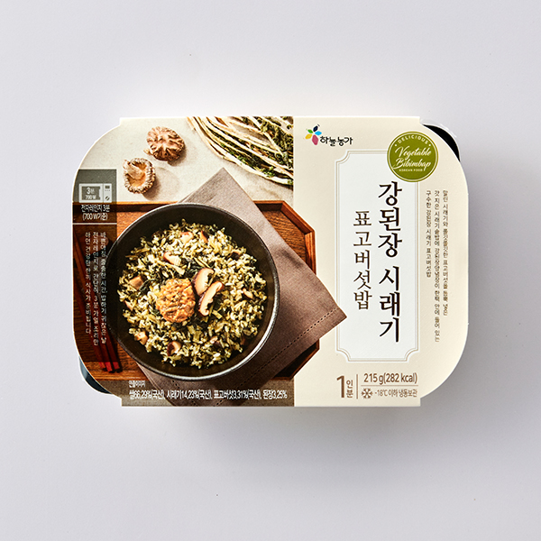 [20%쿠폰] 강된장 시래기 표고버섯밥 (215g/1인분)