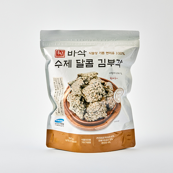 더국민 바삭 수제 달콤 김부각(150g,대용량)