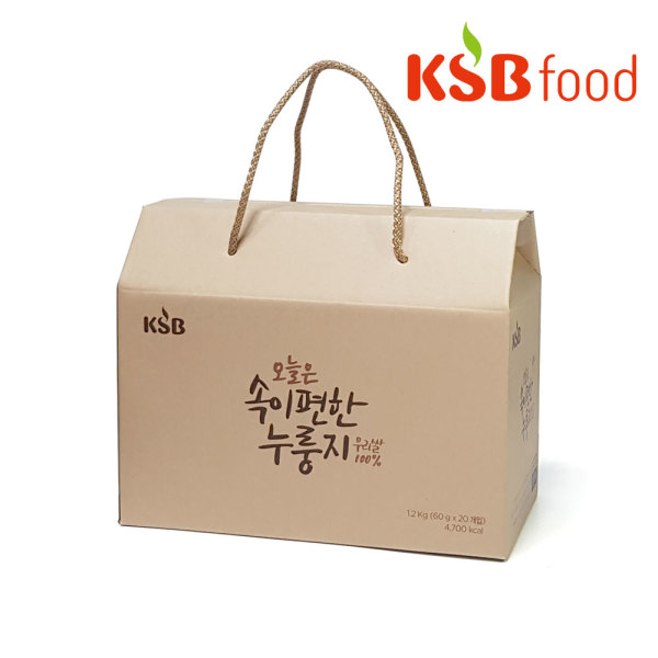 [KSB] 우리쌀 속이편한 즉석 누룽지 세트 1.2kg [60g*20봉]