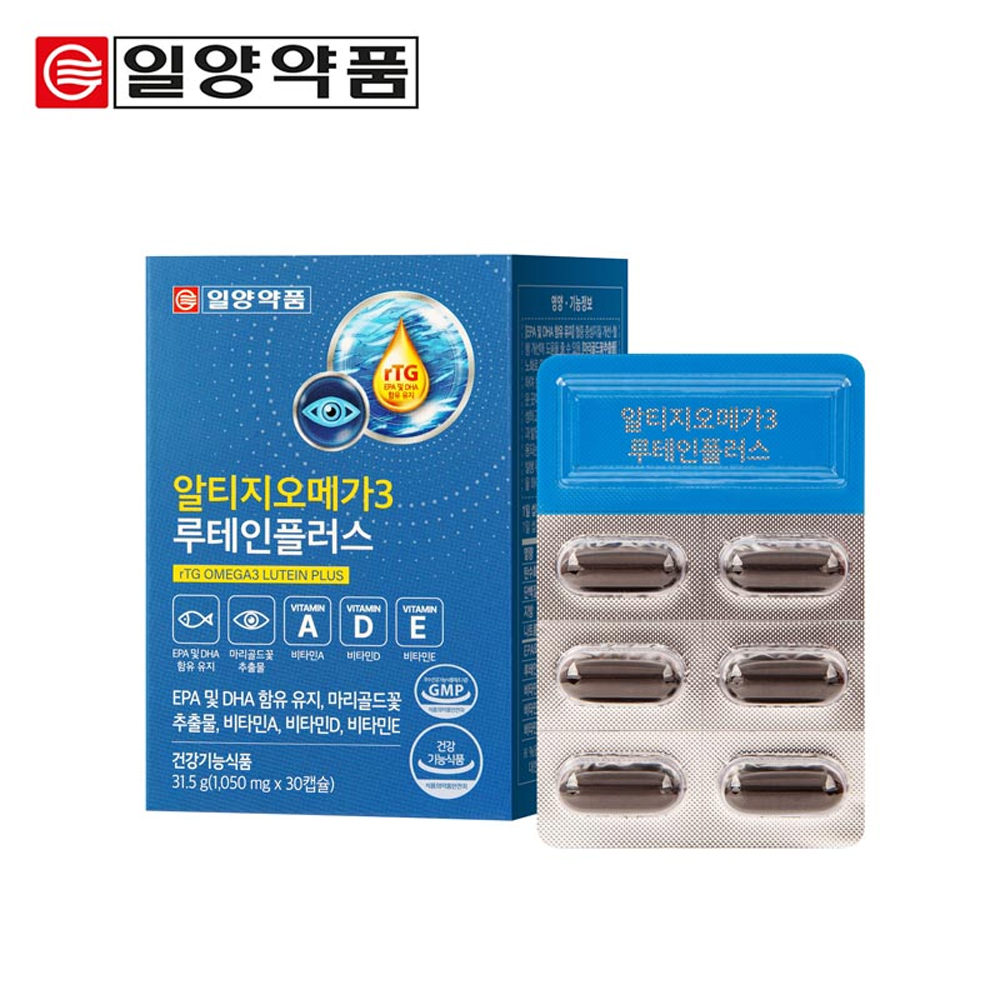 일양약품 알티지오메가3 루테인플러스 1개월분(30캡슐)